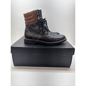 Coach FG2995 SIG SHER SHIRT HIKER BOOTS Size 9